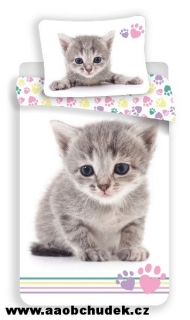 Povlečení Koťátko kitten colour 