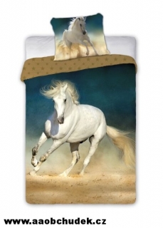 Povlečení Bílý kůň 