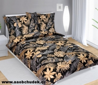 Bavlněné povlečení Monstera