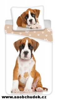 Povlečení Pes hnědý 