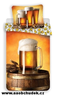 Povlečení fototisk Pivo 