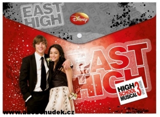 Psaníčko s drukem plastové High school musical