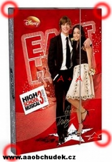 Box desky na sešity A5 High School Musical 