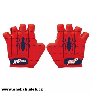 Cyklorukavice dětské Spiderman