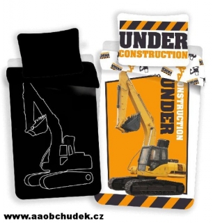 Povlečení svítící Bagr 