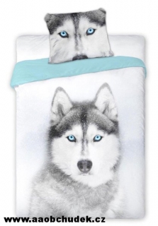 Povlečení Husky pes 