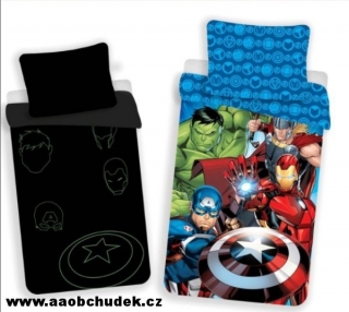 Povlečení Avengers svítící 