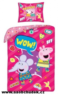 Povlečení Peppa Pig Wow 
