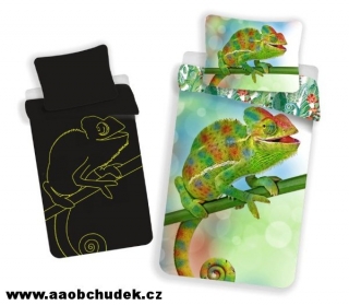Povlečení svítící Chameleon
