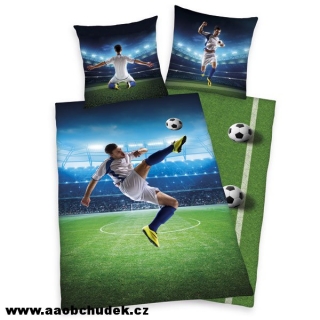 Povlečení fototisk Fotbalista v akci