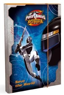 Box desky na sešity A4 Power Rangers 