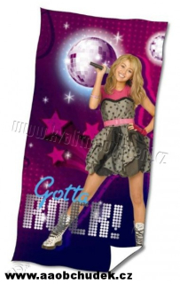 Osuška Hannah Montana Gotta Rock