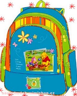 Batoh školní medvídek Pů a prasátko