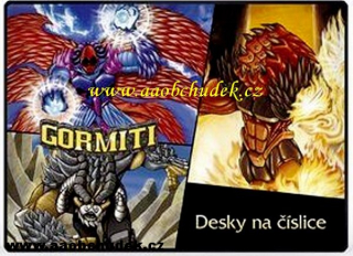 Gormiti desky na číslice 