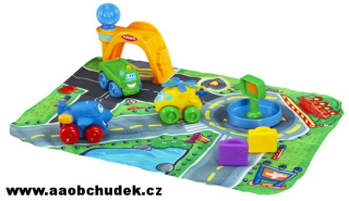 Hrací sada letiště s koberečkem a letadýlky Tonka