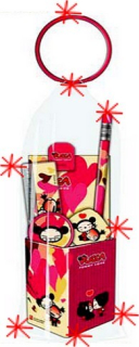 Dárkový školní set ve stojánku Pucca